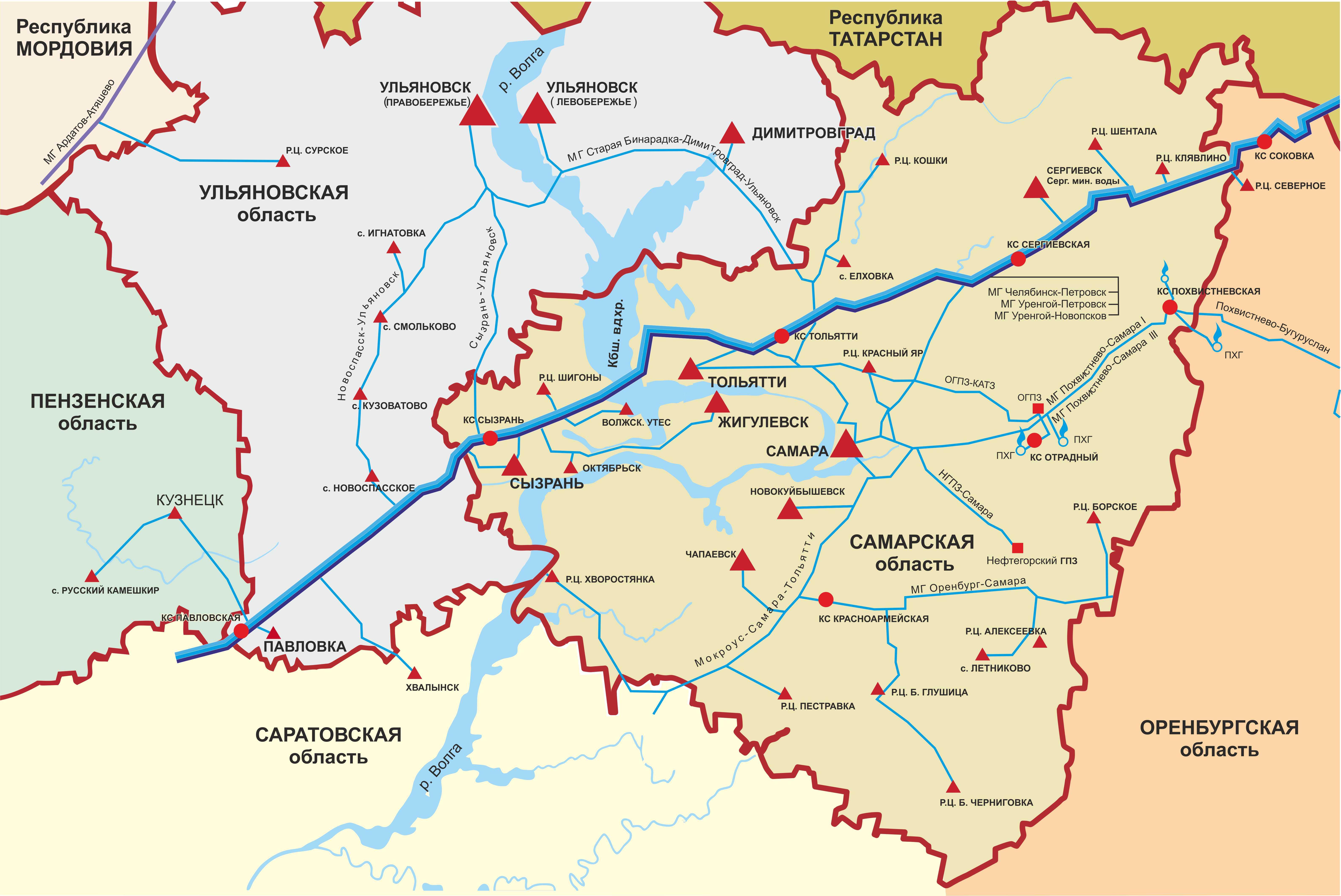Схема газопроводов Газпром трансгаз Санкт Петербург