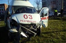 В Тольятти в ДТП пострадал экипаж "скорой помощи" с пациентом
