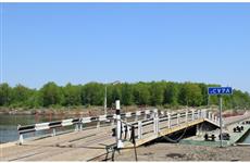 Наплавной мост через реку Сура между Чувашией и Нижегородской областью отремонтируют