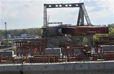 Стартовал последний этап надвижки пролетного строения Фрунзенского моста