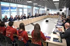 Владимир Волков принял участие в заседании совета при президенте РФ по развитию физкультуры и спорта