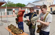 В Кинельском районе проходят двухдневные военно-полевые сборы для старшеклассников Самары