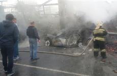 В аварии под Сызранью заживо сгорела молодая семейная пара