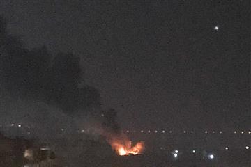 Очевидцы сообщают о крупном пожаре в самарском поселке Запанской
