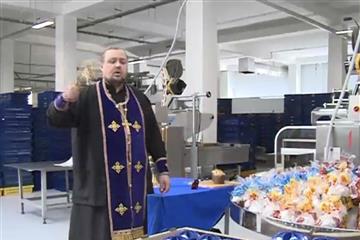 Самарские хлебозаводы начали освящать куличи