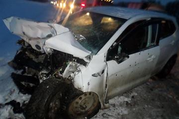 Пассажирка Kia погибла при столкновении с Renault в Красноярском районе