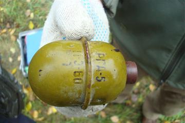В Ставропольском районе нашли боевую гранату