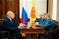 Состоялась встреча Олега Николаева и Александра Карелина