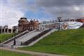 В Павлове завершена реконструкция набережной Оки и парка 40-летия ВЛКСМ