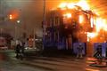 В Самаре на ул. Полевой сгорел двухэтажный дом 