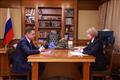 Александр Новак встретился с Ольгой Абрамовой  