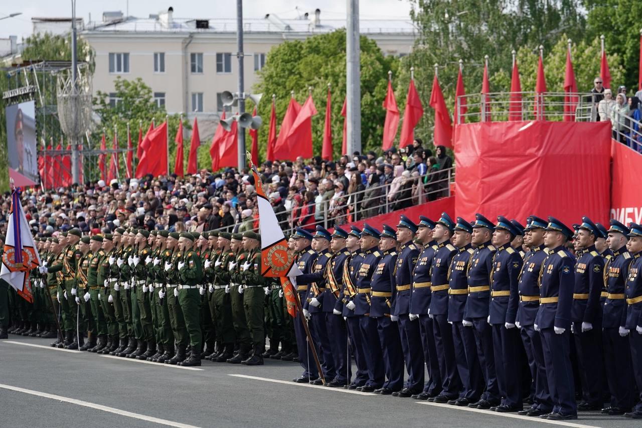 В Самаре прошел парад в честь 79-й годовщины Победы в Великой Отечественной  войне - Волга Ньюс