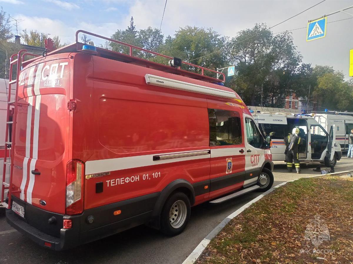 Пожар в доме на ул. Гагарина в Самаре ликвидирован | 10.10.2023 | Самара -  БезФормата