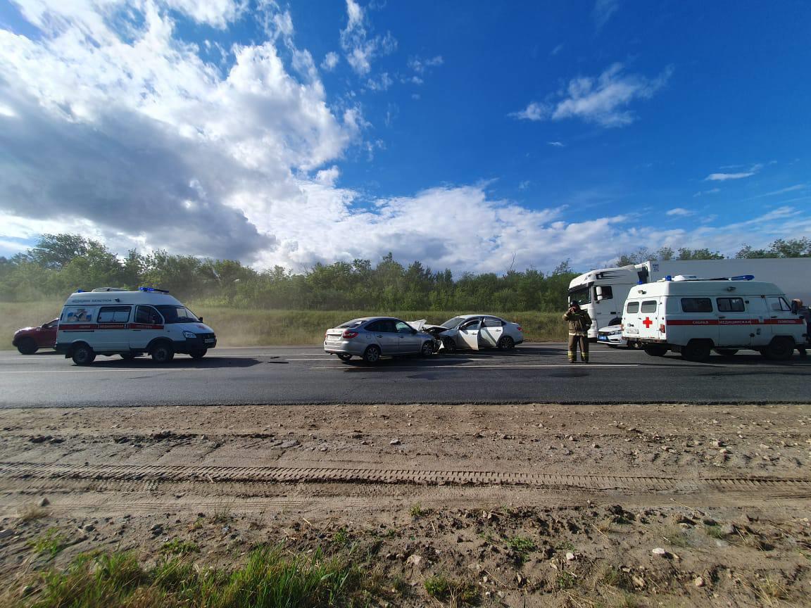 Взрослый и ребенок пострадали в ДТП на М-5 - Волга Ньюс