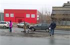 Велосипедист не разъехался с Lada Priora в Тольятти