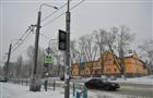 Съезд на Луначарского с кольцевой развязки не открывают из-за неработающих светофоров на ул. Мичурина