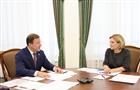 Дмитрий Азаров и Ольга Любимова обсудили вопросы развития культуры в регионе