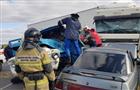 В Сызранском районе столкнулись три автомобиля, погиб человек