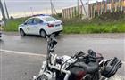 В Ставропольском районе мотоциклист врезался в Chevrolet, а затем наехал на Mazda