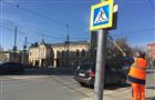 В Самаре контактные опоры обработают покрытием, защищающим от расклейки объявлений