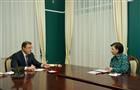 Дмитрий Азаров назначил Регину Воробьеву министром социально-демографической и семейной политики области
