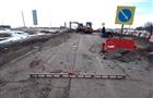 Водитель Renault не смог преодолеть зону ремонта дороги в Самарской области