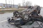 В Тольятти в ДТП пострадала пассажирка опрокинувшегося автомобиля Mercedes