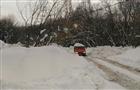Самарцы жалуются на снег, который свозят в парк им. 60-летия Советской власти