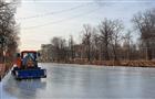 В четырех парках Самары работают катки