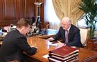 Николай Меркушкин встретился с председателем правления ПАО "Газпром" Алексеем Миллером