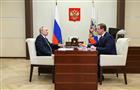 Владимир Путин во второй раз за полгода встретился с самарским губернатором Дмитрием Азаровым 