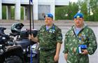 Участники марш-броска "Знамя Победы" прошли через Москву