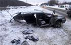 На Красноглинском шоссе при столкновении с Audi у "четырнадцатой" оторвало заднюю часть кузова