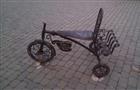 Вандалы оторвали руль у скульптуры "Велосипед моего детства" в парке Гагарина