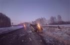 Нетрезвая автомобилистка врезалась в сугроб и опрокинула машину в Самарской области