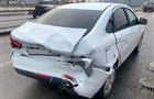 Две пассажирки попали в больницу после столкновения Lada Vesta и Lada Largus в Самаре