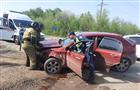 Легковушка и маршрутка столкнулись на трассе в Самарской области, пострадали семеро