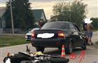 В Волжском районе Lada Priora столкнулась с мотоциклом