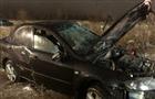 В Новокуйбышевске Mazda 6 столкнулась с опорой ЛЭП