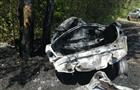 Четыре человека погибли в загоревшейся Toyota в Красноярском районе
