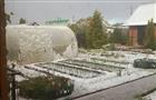 В первый день лета в Тольятти выпал снег