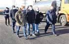 Замруководителя Росавтодора Роман Новиков оценил ход строительства развязки в районе деревни Ольгино