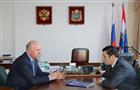 Николай Меркушкин обсудил с Александром Хинштейном участие региона в федеральных программах