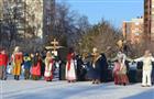 На площади Куйбышева прошли Рождественские гулянья