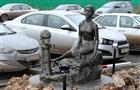 В Самаре на ул. Луначарского появилась скульптура русалки
