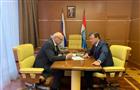 Дмитрий Азаров провел встречу с президентом группы компаний "АКОМ" Николаем Игнатьевым
