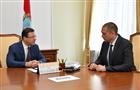 Глава региона обсудил перспективы развития РКЦ "Прогресс" с новым руководителем предприятия
