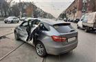 Два человека пострадали при столкновении Mitsubishi и Lada Vesta в Самаре