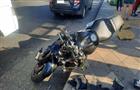 Пьяный водитель Lada Granta сбил мотоциклиста в Самаре
