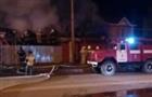 В Самаре более 50 человек тушили крупный пожар в частном доме на ул. Промышленности